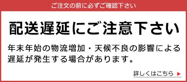 配送遅延について