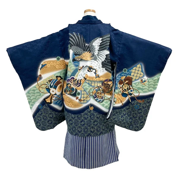 t2255501】【購入】七五三 着物 男の子 5歳 五歳 羽織 袴セット フル t2255501】【購入】七五三 着物 男の子 5歳 五歳 羽織 袴セット フル