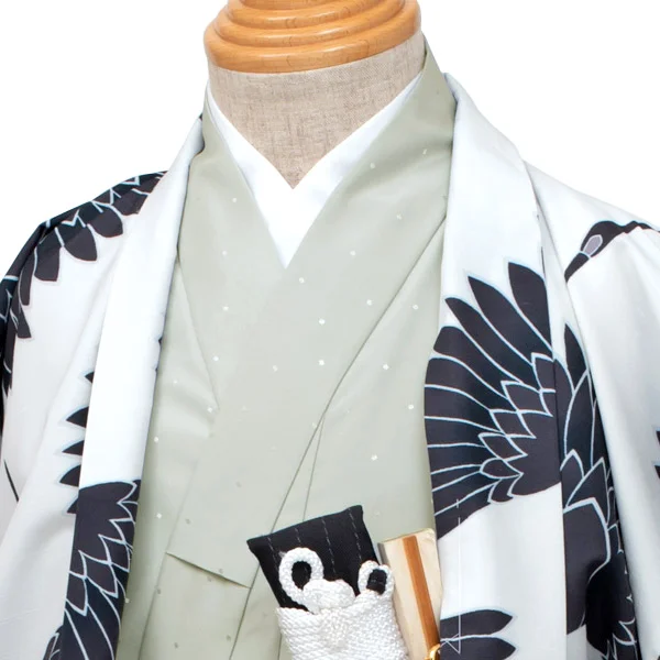 t2252801】【レンタル】七五三 男の子 5歳 羽織袴セット 京WA・KKA 鶴