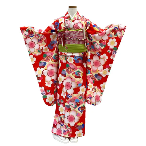 t2271801】【レンタル】七五三 女の子 7歳 着物セット 京WA・KKA