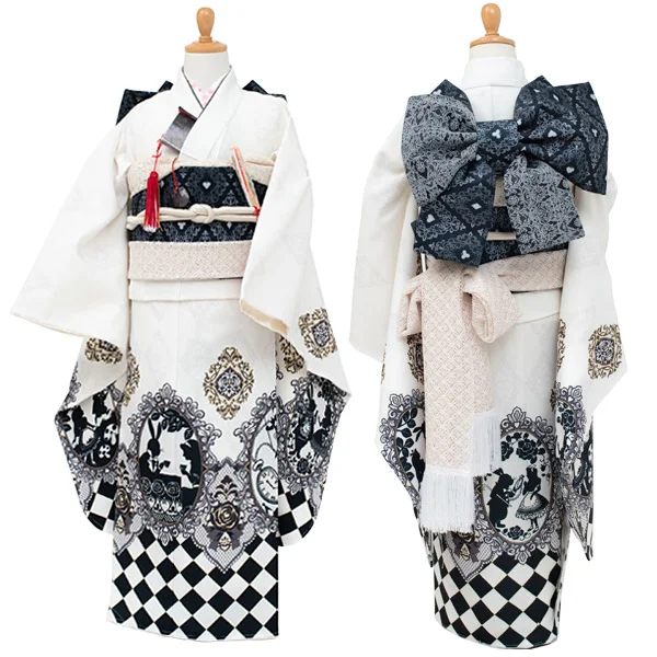 t2271801】【レンタル】七五三 女の子 7歳 着物セット 京WA・KKA