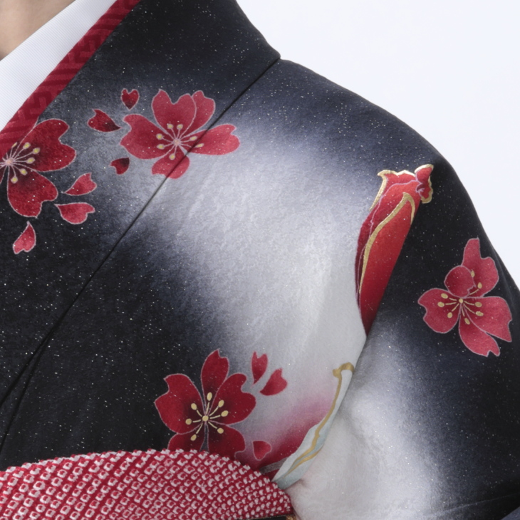【ozu.、長襦袢セット】振袖 身長159-174cm 黒 bk-050 楽天市場】男性 メンズ 金刺繍紋入り 袴が選べる羽織袴セット