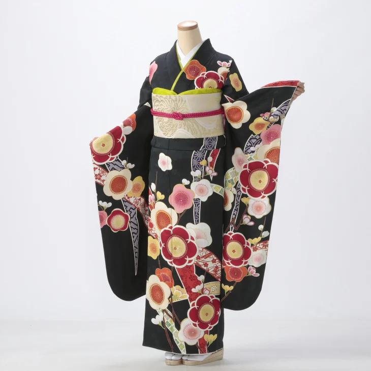 黒の振袖【販売】｜【公式】京都きもの友禅オンラインストア / 振袖