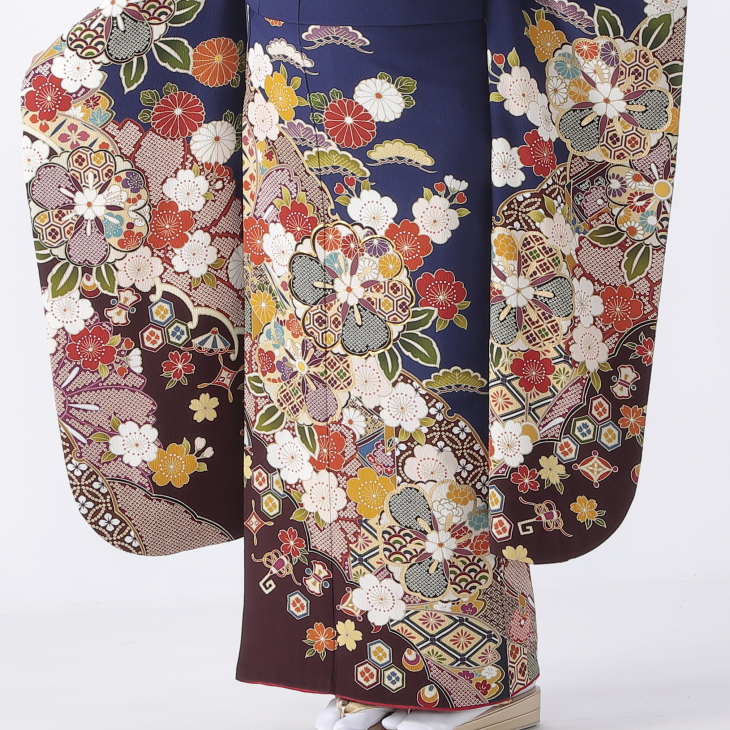 着物 和服 振袖 中古品 振袖 中古 正絹 格安 安い 美品 リサイクル 仕立て上がり 晴れ着