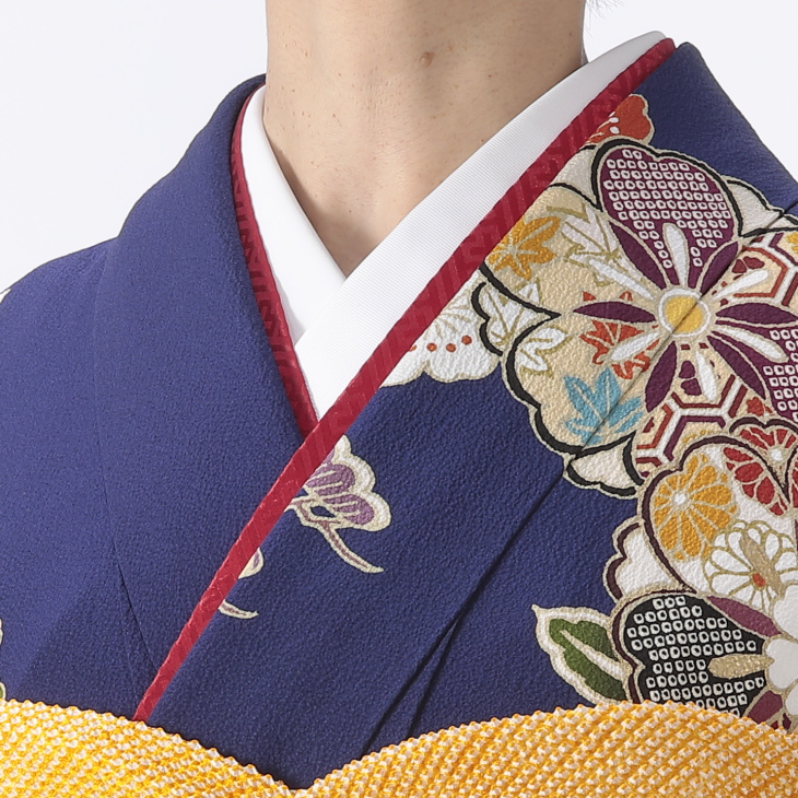 【大特価】振袖フルセット　友禅　正絹　青　成人式　前撮り　トールサイズ　美品 青/紺系｜【公式】京都きもの友禅オンラインストア / 振袖・着物