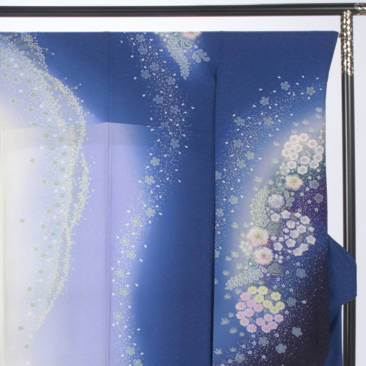 振袖のみ　青 f0819053.jpg