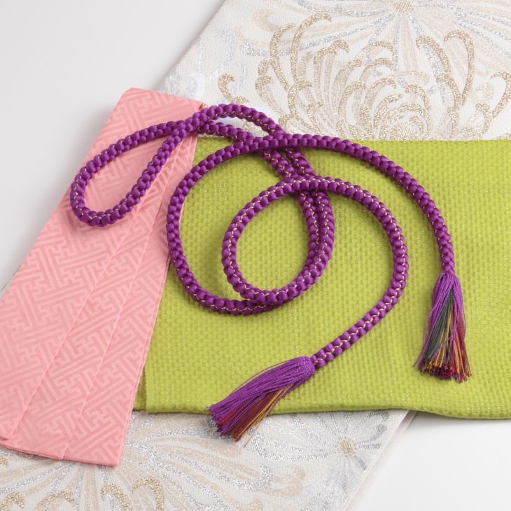 f0318221】【グリーン系】振袖 販売 フルセット LLサイズ 【中古