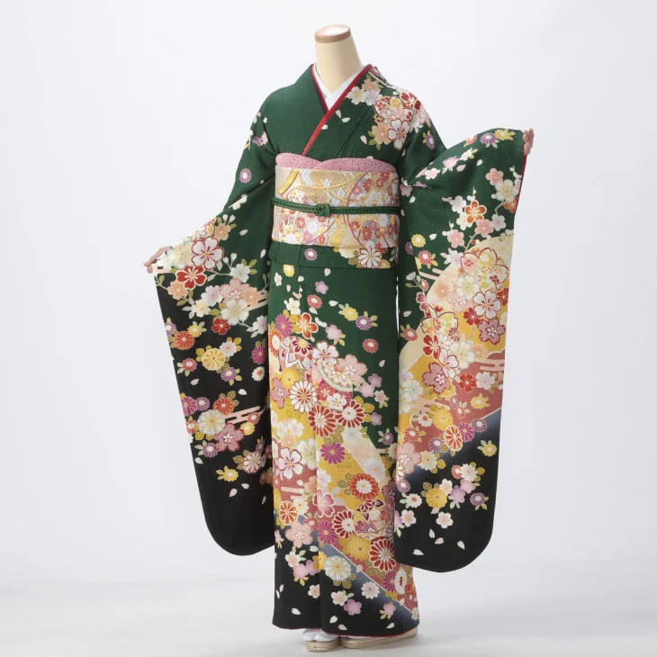 【新品、未使用】正絹 振袖フルセット【7点】トールサイズ【極上逸品】金彩友禅染 ー] の商品一覧 | 【公式】京都きもの友禅オンラインストア / 振袖