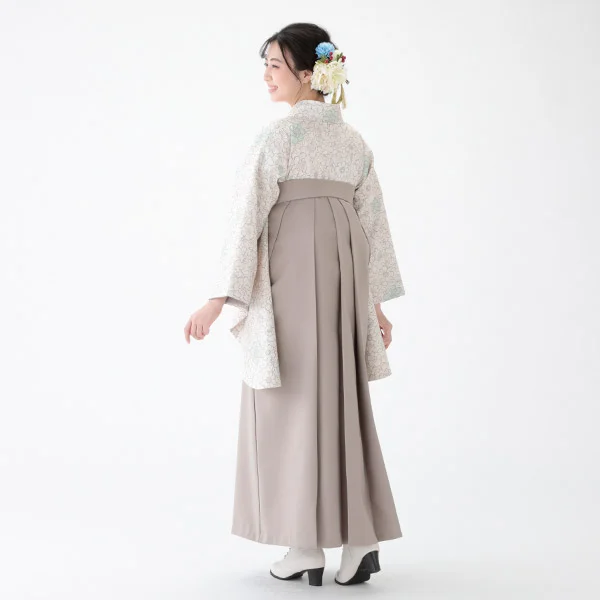 h2211802】【レンタル】袴 レディース フルセット 着付け小物付き 小花