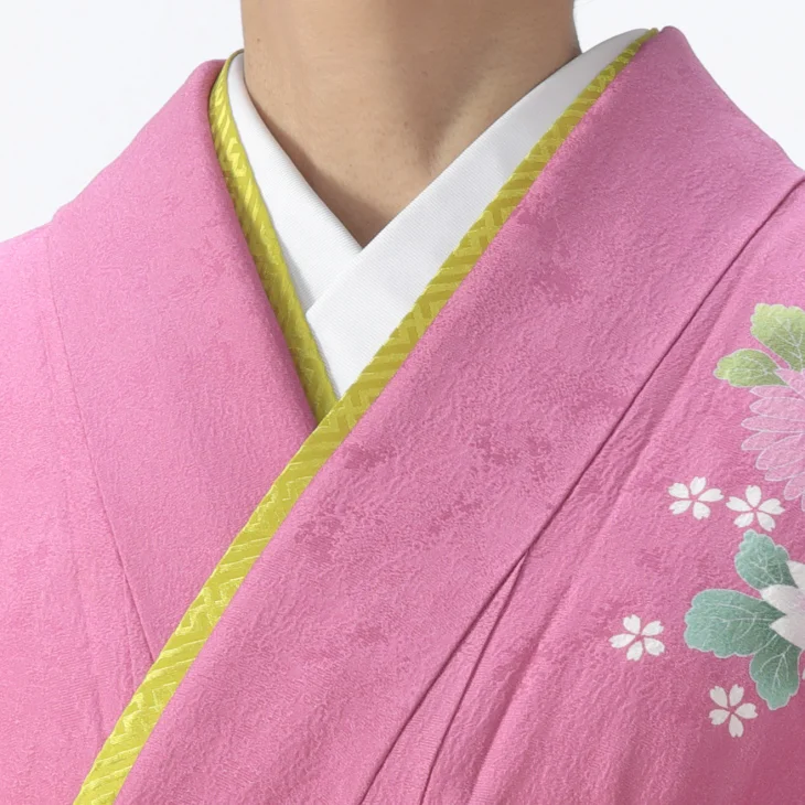 f0111093】【ピンク・オレンジ系】振袖 販売 フルセット Lサイズ