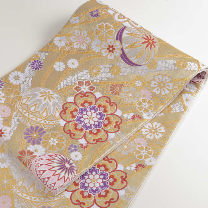 正絹振袖13 ⭐︎2/28までの出品 振袖 セット 未仕立て 仮絵羽 赤 レッド 菊 梅 竹笹 花 正絹 西陣織