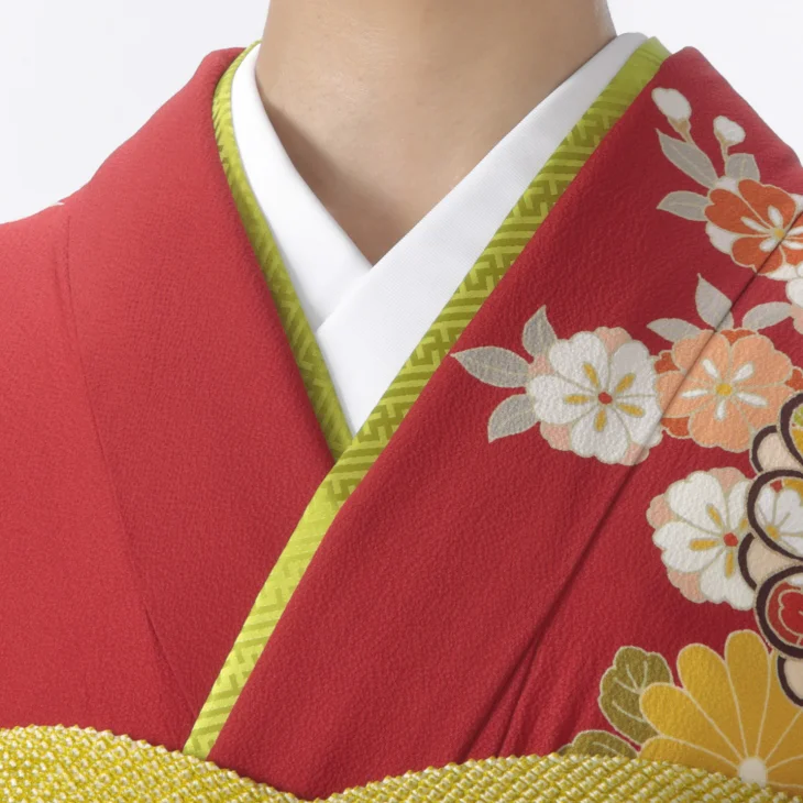 f8024075】【赤・ワイン系】振袖 販売 フルセット LLサイズ 【新品