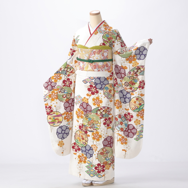 白/グレーの振袖【販売】｜【公式】京都きもの友禅オンライン
