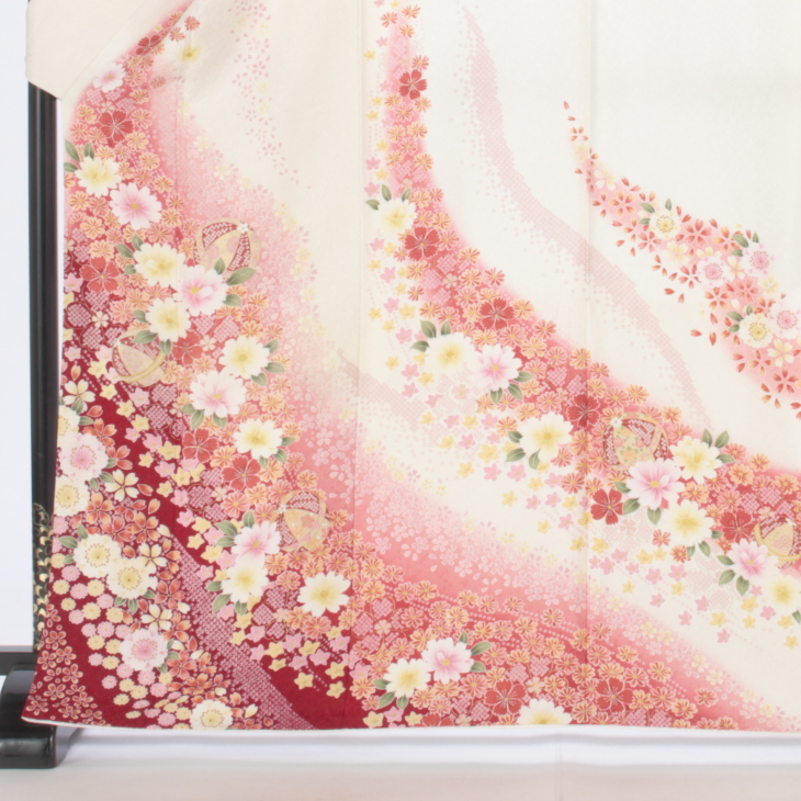 可愛い振袖フルセット　帯締めグレーアップ 楽天市場】【2026年 成人式 1月 予約受付中】振袖 お買上 30点 フル