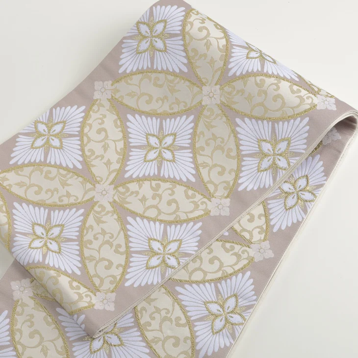 f0523284r】【からし・黄系】振袖 レンタル フルセット Lサイズ 【状態