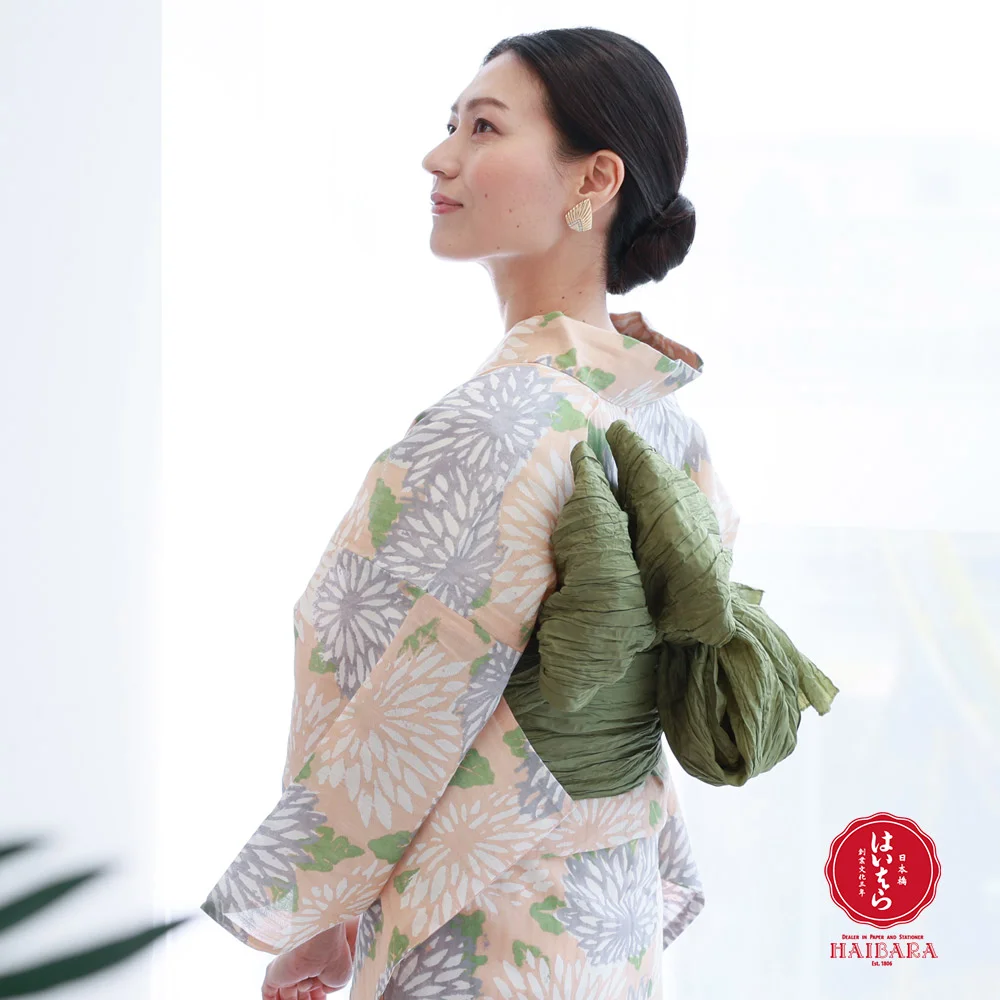 y211205】浴衣 レディース 榛原 小菊 高品質ブランド浴衣(単品