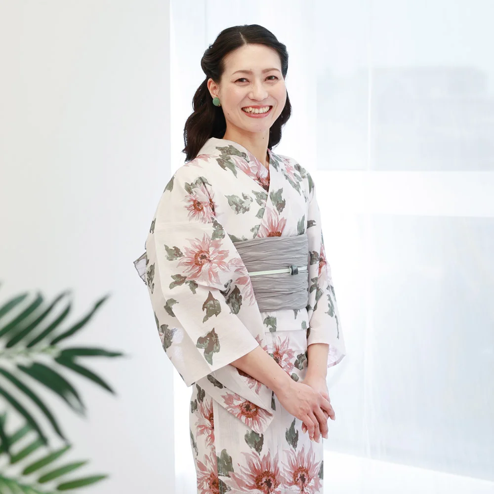 美品 S 京都きもの町 レディース 浴衣 ゆかた 着物 花柄 浴衣SALE最大77％OFF 7/31迄)【Prices down2】浴衣 レディース