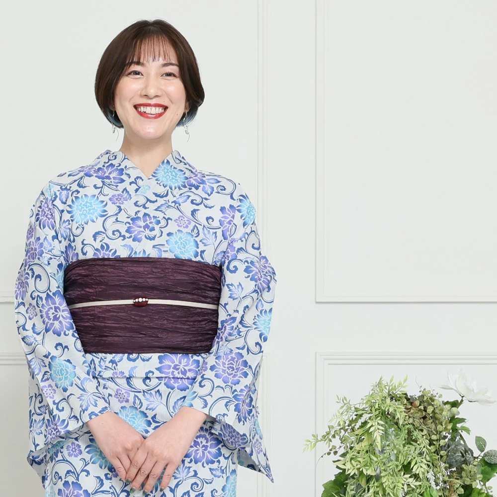 大人 兵児帯 青の小花　プレゼントにも人気です♪ 楽天市場】浴衣 セット レディース 浴衣セット 兵児帯 大人 2点