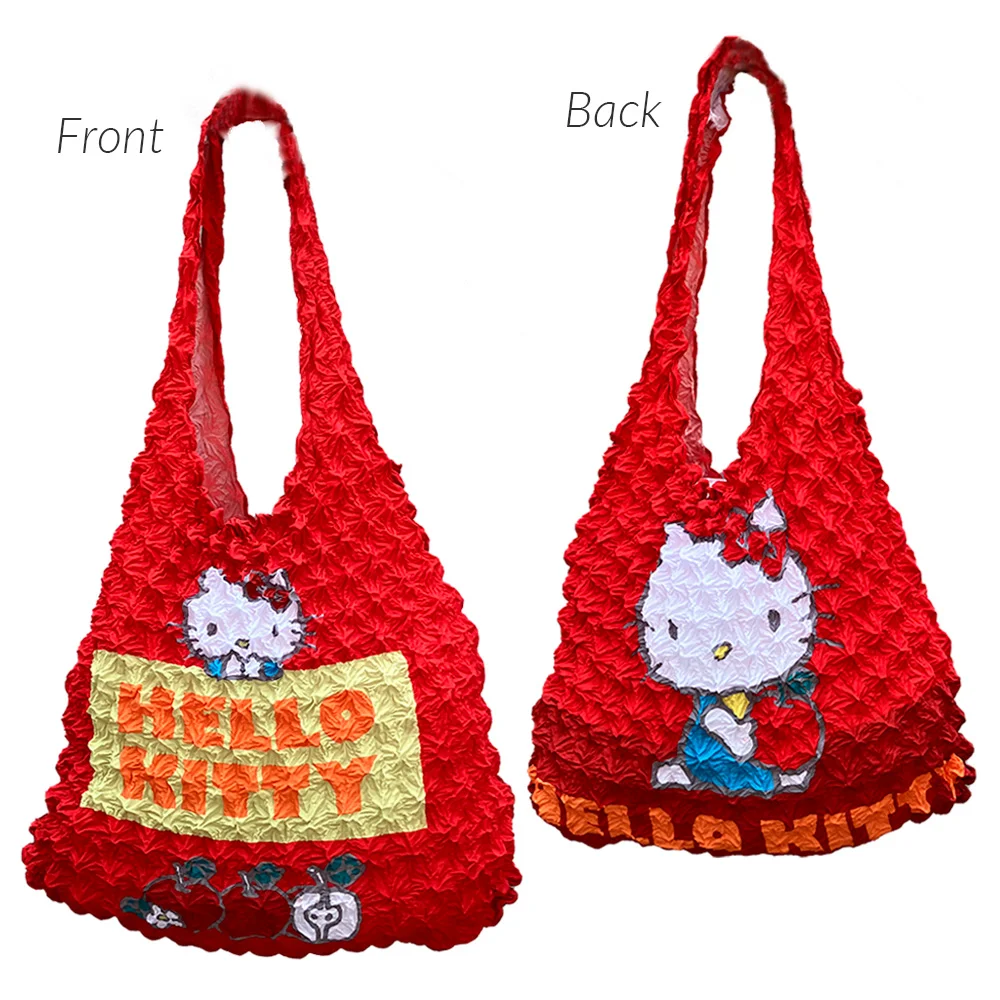 z2572003】絞りバッグ ハローキティ エコバッグ Shibori Bag